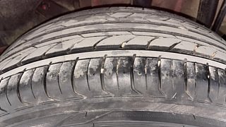 Used 2018 Tata Tiago [2016-2020] Revotron XZA AMT Petrol Automatic tyres LEFT REAR TYRE TREAD VIEW