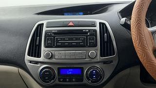 Used 2012 Hyundai i20 [2012-2014] Sportz 1.2 Petrol Manual interior MUSIC SYSTEM & AC CONTROL VIEW