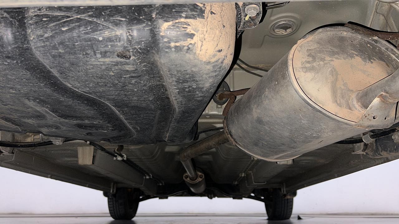 Used 2018 Maruti Suzuki Wagon R 1.0 [2015-2019] VXI AMT Petrol Automatic extra REAR UNDERBODY VIEW (TAKEN FROM REAR)