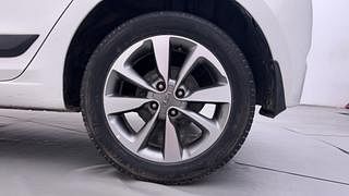 Used 2015 Hyundai Elite i20 [2014-2018] Sportz 1.4 (O) CRDI Diesel Manual tyres LEFT REAR TYRE RIM VIEW
