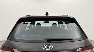 Used 2022 Hyundai Alcazar Platinum (O) 7 STR 1.5 Diesel AT Diesel Automatic exterior BACK WINDSHIELD VIEW