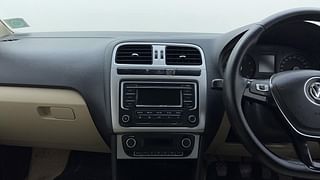 Used 2015 Volkswagen Polo [2015-2019] Highline1.2L (P) Petrol Manual interior MUSIC SYSTEM & AC CONTROL VIEW
