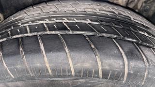 Used 2012 Maruti Suzuki Ertiga [2012-2015] Vxi Petrol Manual tyres LEFT REAR TYRE TREAD VIEW