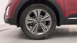 Used 2017 Hyundai Creta [2015-2018] 1.6 SX Plus Auto Diesel Automatic tyres LEFT FRONT TYRE RIM VIEW