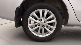Used 2016 Toyota Etios [2010-2017] VX Petrol Manual tyres RIGHT REAR TYRE RIM VIEW