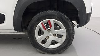 Used 2016 Renault Kwid [2015-2019] RXT Live For More Edition Petrol Manual tyres LEFT REAR TYRE RIM VIEW