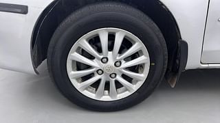 Used 2011 Toyota Etios [2017-2020] VX Petrol Manual tyres LEFT FRONT TYRE RIM VIEW