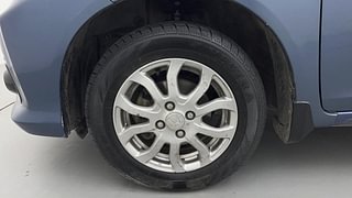 Used 2016 Honda Amaze 1.2L VX CVT Petrol Automatic tyres LEFT FRONT TYRE RIM VIEW