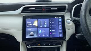 Used 2022 MG Motors Astor Sharp EX 1.5 MT Petrol Manual interior MUSIC SYSTEM & AC CONTROL VIEW