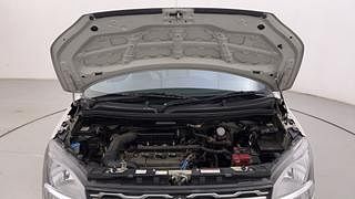 Used 2021 Maruti Suzuki Wagon R 1.0 [2019-2022] LXI CNG Petrol+cng Manual engine ENGINE & BONNET OPEN FRONT VIEW
