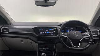 Used 2021 Volkswagen Taigun Topline 1.0 TSI MT Petrol Manual interior DASHBOARD VIEW
