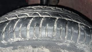 Used 2018 Mahindra KUV100 NXT K6+ 6 STR Petrol Manual tyres LEFT FRONT TYRE TREAD VIEW
