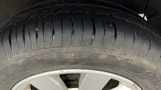 Used 2016 Hyundai Xcent [2014-2017] SX Petrol Petrol Manual tyres LEFT REAR TYRE TREAD VIEW