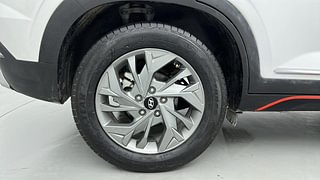 Used 2021 Hyundai Creta SX OPT Turbo DCT Petrol Petrol Automatic tyres RIGHT REAR TYRE RIM VIEW