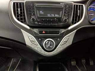 Used 2017 Maruti Suzuki Baleno [2015-2019] Delta Petrol Petrol Manual interior MUSIC SYSTEM & AC CONTROL VIEW