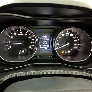 Used 2018 Tata Nexon [2017-2020] XZA Plus Dual Tone Roof AMT Petrol Petrol Automatic interior CLUSTERMETER VIEW