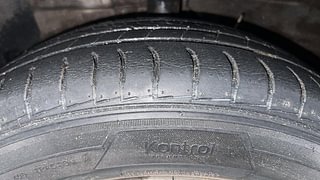 Used 2019 Hyundai New Santro 1.1 Sportz MT Petrol Manual tyres LEFT FRONT TYRE TREAD VIEW