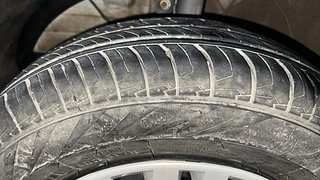 Used 2022 maruti-suzuki Dzire VXI Petrol Manual tyres LEFT FRONT TYRE TREAD VIEW