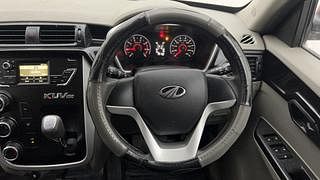 Used 2016 Mahindra KUV100 [2015-2017] K6 D 6 STR Diesel Manual interior STEERING VIEW