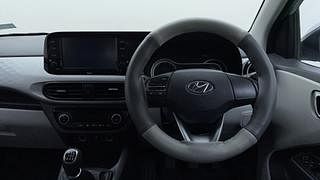 Used 2021 Hyundai Grand i10 Nios Asta 1.2 Kappa VTVT Petrol Manual interior STEERING VIEW