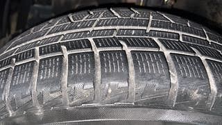 Used 2014 Maruti Suzuki Ertiga [2012-2015] Vxi Petrol Manual tyres LEFT FRONT TYRE TREAD VIEW