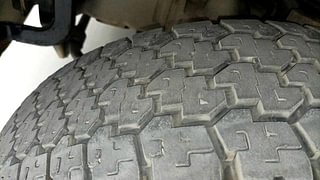 Used 2020 Mahindra Bolero B6 (O) Diesel Manual tyres LEFT FRONT TYRE TREAD VIEW