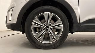 Used 2018 Hyundai Creta [2015-2018] 1.6 SX Plus Auto Petrol Petrol Automatic tyres LEFT FRONT TYRE RIM VIEW