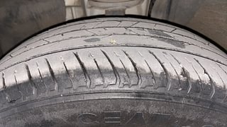 Used 2021 Renault Kiger RXZ Turbo CVT Petrol Automatic tyres LEFT FRONT TYRE TREAD VIEW