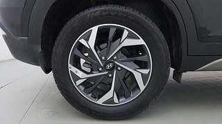 Used 2021 Hyundai Creta SX OPT IVT Petrol Petrol Automatic tyres RIGHT REAR TYRE RIM VIEW