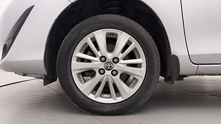 Used 2020 Toyota Yaris [2018-2021] G Petrol Manual tyres LEFT FRONT TYRE RIM VIEW