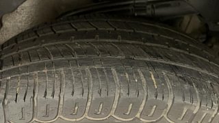 Used 2017 Mahindra XUV500 [2015-2018] W8 AT Diesel Automatic tyres LEFT REAR TYRE TREAD VIEW