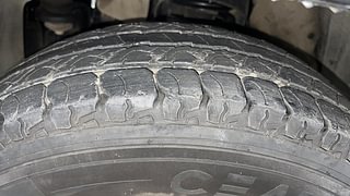 Used 2018 Mahindra TUV300 [2015-2020] T8 mHAWK100 Diesel Manual tyres LEFT FRONT TYRE TREAD VIEW