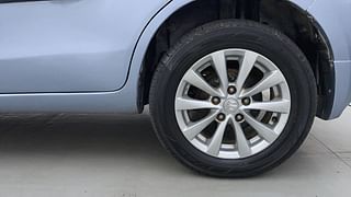 Used 2012 Maruti Suzuki Ertiga [2012-2015] ZXi Petrol Manual tyres LEFT REAR TYRE RIM VIEW