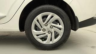 Used 2022 Hyundai Aura S 1.2 CNG Petrol Petrol+cng Manual tyres LEFT REAR TYRE RIM VIEW