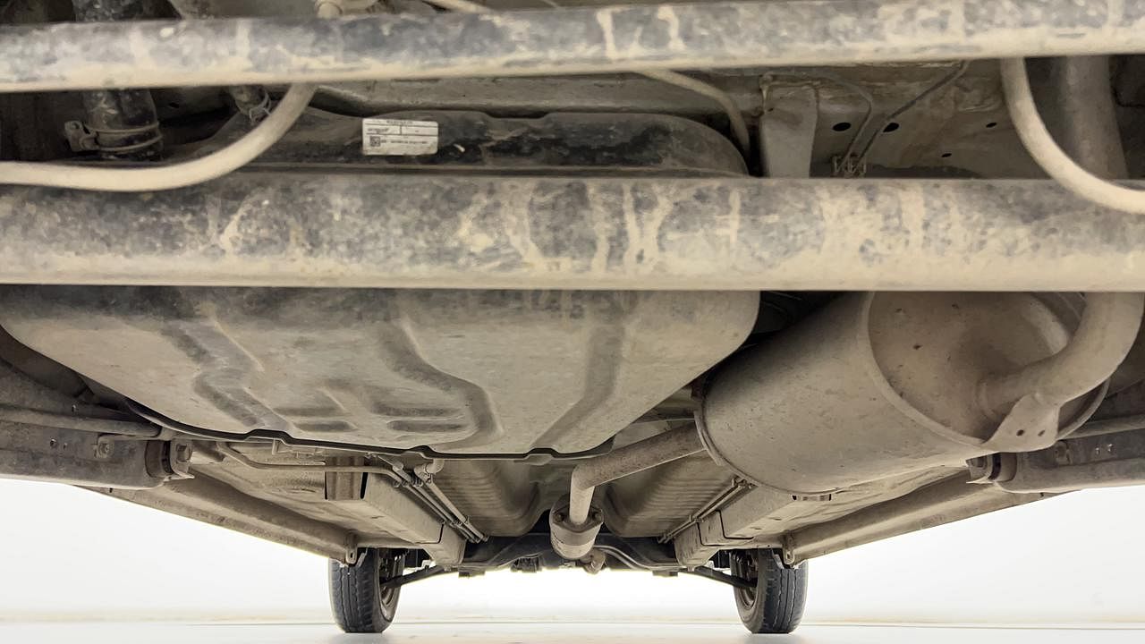 Used 2015 Maruti Suzuki Wagon R 1.0 [2013-2019] LXi CNG Petrol+cng Manual extra REAR UNDERBODY VIEW (TAKEN FROM REAR)