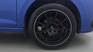 Used 2022 Volkswagen Virtus Topline 1.0 TSI MT Petrol Manual tyres RIGHT FRONT TYRE RIM VIEW