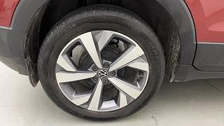 Used 2021 Volkswagen Taigun Topline 1.0 TSI MT Petrol Manual tyres RIGHT REAR TYRE RIM VIEW