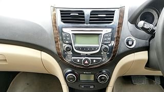 Used 2013 Hyundai Verna [2011-2015] Fluidic 1.6 VTVT SX Opt AT Petrol Automatic interior MUSIC SYSTEM & AC CONTROL VIEW
