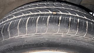 Used 2014 Hyundai Grand i10 [2013-2017] Magna 1.2 Kappa VTVT Petrol Manual tyres LEFT REAR TYRE TREAD VIEW