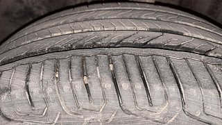 Used 2022 Tata Altroz XZ Plus Turbo Petrol Manual tyres LEFT FRONT TYRE TREAD VIEW