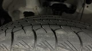 Used 2022 Hyundai Alcazar Platinum 7 STR 1.5 Diesel MT Diesel Manual tyres LEFT FRONT TYRE TREAD VIEW