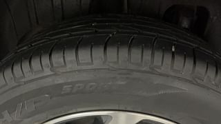 Used 2022 Mahindra XUV 300 W8 AMT (O) Diesel Diesel Automatic tyres RIGHT REAR TYRE TREAD VIEW