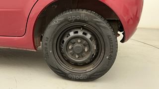 Used 2012 Chevrolet Spark [2007-2012] LT 1.0 Petrol Manual tyres LEFT REAR TYRE RIM VIEW