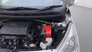 Used 2019 Hyundai Grand i10 [2017-2020] Sportz 1.2 Kappa VTVT Dual Tone Petrol Manual engine ENGINE LEFT SIDE HINGE & APRON VIEW