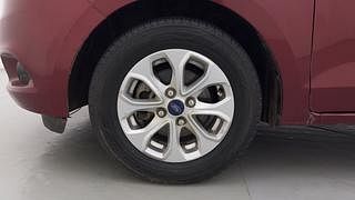 Used 2017 Ford Figo [2015-2019] Titanium1.5 TDCi Diesel Manual tyres LEFT FRONT TYRE RIM VIEW