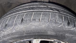 Used 2017 Honda City [2017-2020] ZX CVT Petrol Automatic tyres LEFT FRONT TYRE TREAD VIEW