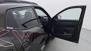 Used 2017 Renault Kwid [2015-2019] 1.0 RXT AMT Petrol Automatic interior RIGHT FRONT DOOR OPEN VIEW