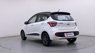 Used 2019 Hyundai Grand i10 [2017-2020] Sportz 1.2 Kappa VTVT Dual Tone Petrol Manual exterior LEFT REAR CORNER VIEW