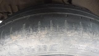 Used 2012 Tata Indica Vista VX Quadrajet 75 Diesel Manual tyres RIGHT REAR TYRE TREAD VIEW