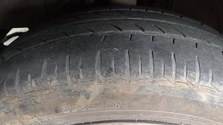 Used 2012 Tata Indica Vista VX Quadrajet 75 Diesel Manual tyres LEFT FRONT TYRE TREAD VIEW